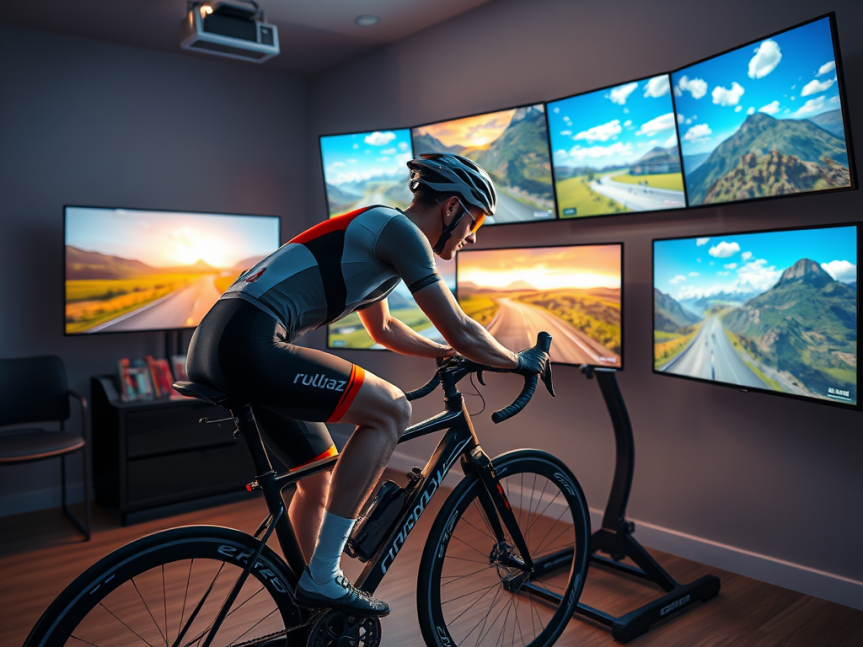 Guide des Meilleures Plateformes de Cyclisme&nbsp;Virtuel