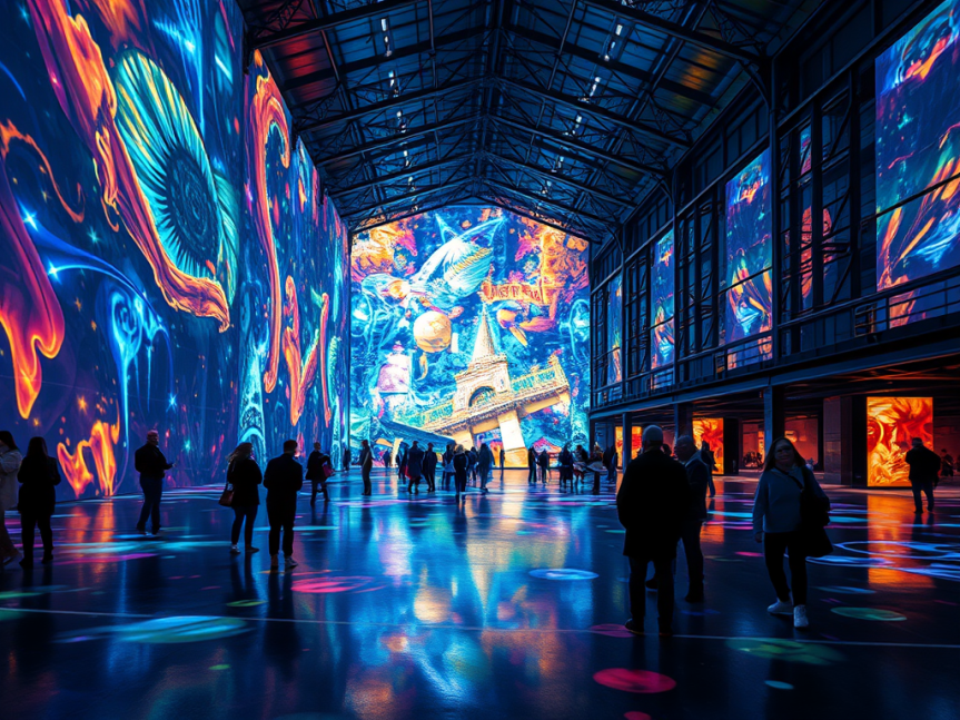 Bassins des Lumières : L&rsquo;art numérique en&nbsp;immersion