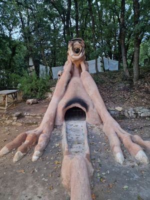 Sculpture des Lapidiales : Rando Viv'Envaux 2025